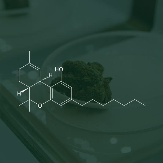 Molecola THCP Tetrahydrocannabiphorol