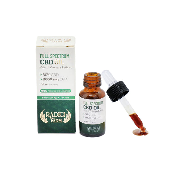 OLIO CBD 30% FULL SPECTRUM 10 ML. – Radici Farm